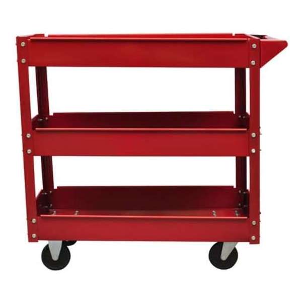 vidaXL - Gereedschapswagen Gereedschap Trolley 3 schappen 140156 vidaXL - Gereedschapswagen Gereedschap Trolley 3 schappen 140156