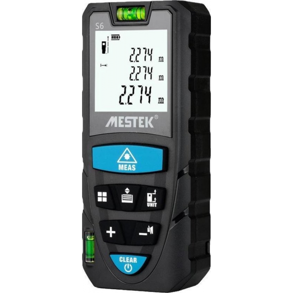 Mestek S6 Professionele Laser Afstandsmeter 70m - Uitgebreide Functies Mestek S6 Professionele Laser Afstandsmeter 70m - Uitgebreide Functies
