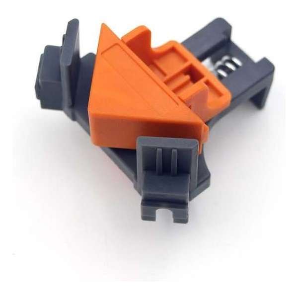 WiseGoods Hoekklem voor Hout - 90 Graden Haakse Klemmen - Bevestigings Clips - Lijmklem - Houtbewerking - Gereedschap - 4 Stuks WiseGoods Hoekklem voor Hout - 90 Graden Haakse Klemmen - Bevestigings Clips - Lijmklem - Houtbewerking - Gereedschap - 4 Stuks