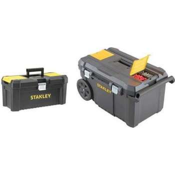 Stanley stst1-81697 Essentials Gereedschapswagen 50L + gereedschapskoffer 16"