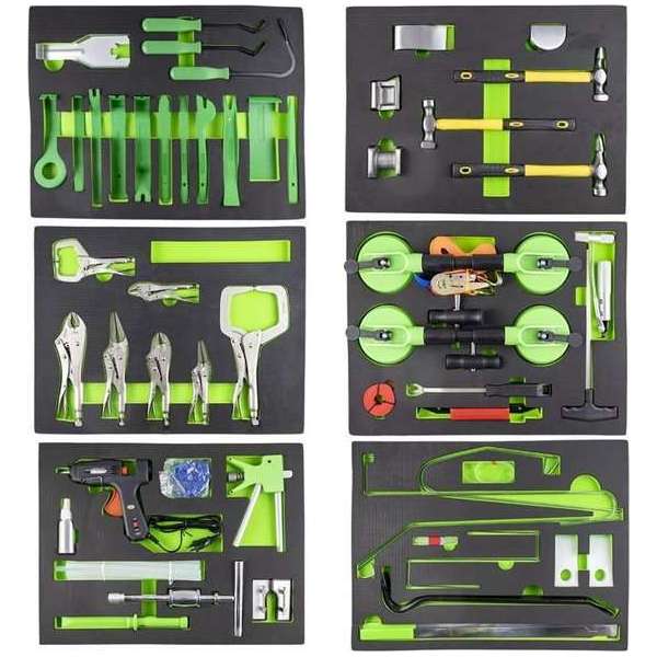 JBM Tools | SET VAN 6 TRAYS VOOR EEN KAST MET GEREEDSCHAP JBM Tools | SET VAN 6 TRAYS VOOR EEN KAST MET GEREEDSCHAP