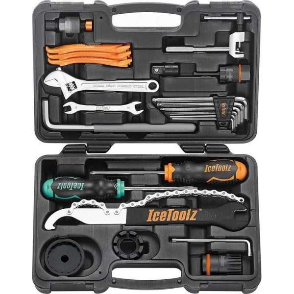 IceToolz fiets gereedschapskoffer Essence 33-delig IceToolz fiets gereedschapskoffer Essence 33-delig
