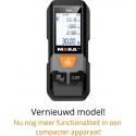 MAKA Digitale laser afstandmeter - 30 meter bereik - Aanpasbare meetreferentie - Lasermet