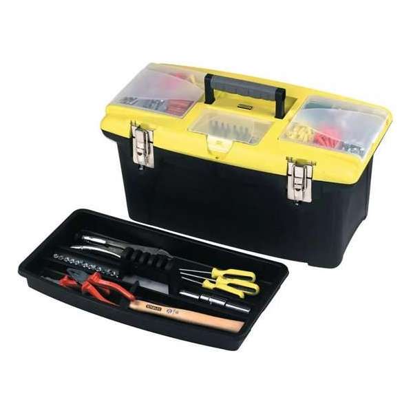 STANLEY Jumbo Gereedschapskoffer 16" - Vergrendelbaar