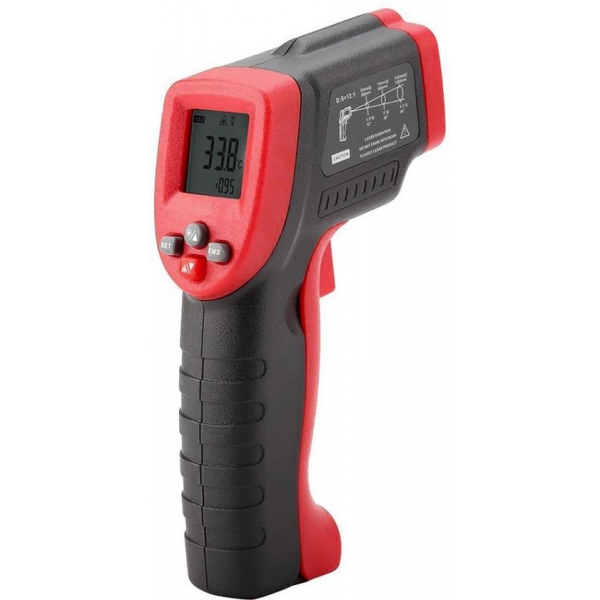 QY Warmtemeter Infrarood Thermometer met laserpointer - draadloos / - 50˚C tot + 420 ˚C - QY Warmtemeter Infrarood Thermometer met laserpointer - draadloos / - 50˚C tot + 420 ˚C -