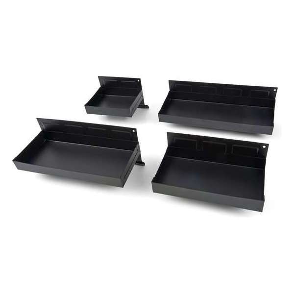 4 Delige Magneetbakkenset - ZWART 4 Delige Magneetbakkenset - ZWART