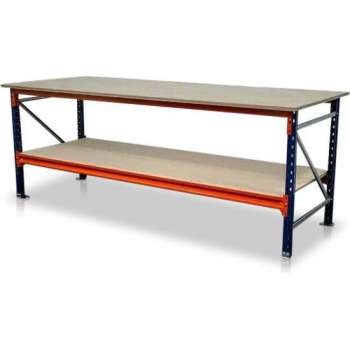 Paktafel - Werkbank met MDF werkblad - MR22 - 2400x950x21 mm