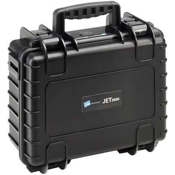 B&W Tough Case Type JET3000 zwart met lussen Inlay B&W Tough Case Type JET3000 zwart met lussen Inlay