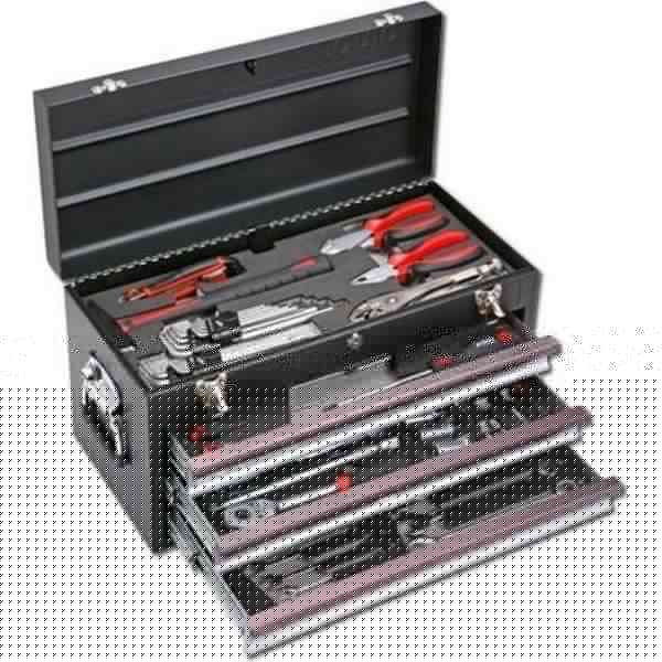 Sonic Topbox gevuld 96 delig zwart Sonic Topbox gevuld 96 delig zwart