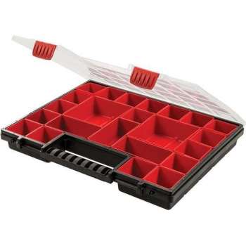Silverline Opbergkoffer met 21 Vakken - 400 x 305 x 50 mm.