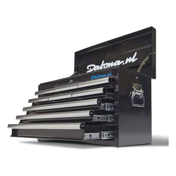 Datona® Gereedschapskist met 9 laden - Zwart Datona® Gereedschapskist met 9 laden - Zwart