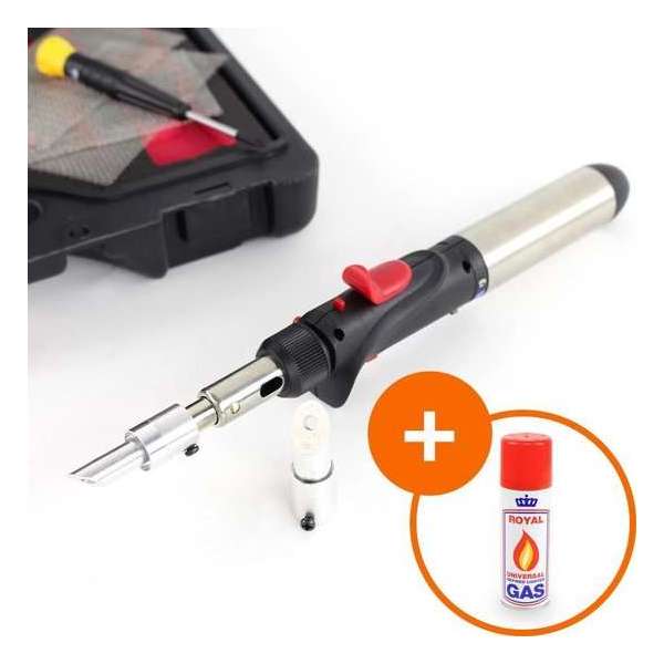 Datona® Kunststof lasapparaat + gratis gasbus (200ml) Datona® Kunststof lasapparaat + gratis gasbus (200ml)
