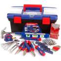 WorkPro 170-delig Gereedschapsdoos |Gereedschapset| Gereedschapskoffer | Hobby set | Makkelijk te vervoeren