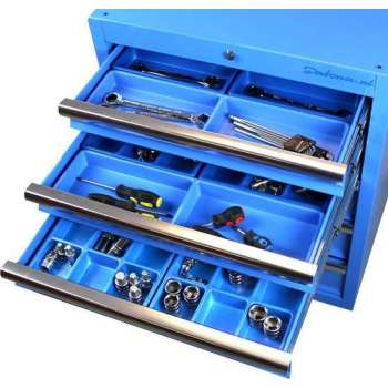 Datona® Vakverdeling set 3 laden voor gereedschapskast