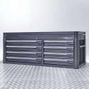 Datona® Gereedschapskist tech-line 125 cm - Mat Zwart