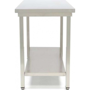 Roestvrijstalen Werktafel 'Deluxe' 600 x 600 mm