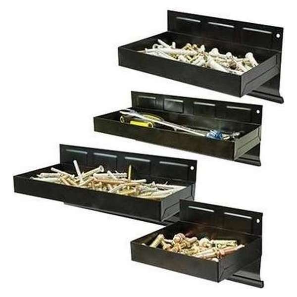 Silverline Magnetische Gereedschapsbakken Set 150 t/m 310 mm. - 4 Delig Silverline Magnetische Gereedschapsbakken Set 150 t/m 310 mm. - 4 Delig