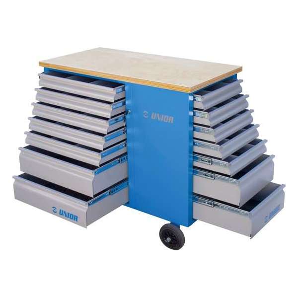 UNIOR - LEGE WERKWAGEN TYPE HERCULES - 7 DRAWERS - 1182 X 640 X 955 MM - 115.6 KG UNIOR - LEGE WERKWAGEN TYPE HERCULES - 7 DRAWERS - 1182 X 640 X 955 MM - 115.6 KG