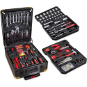 Hanse Werkzeuge Blackline Gereedschapskoffer - 187 delig - Chroom Vanadium