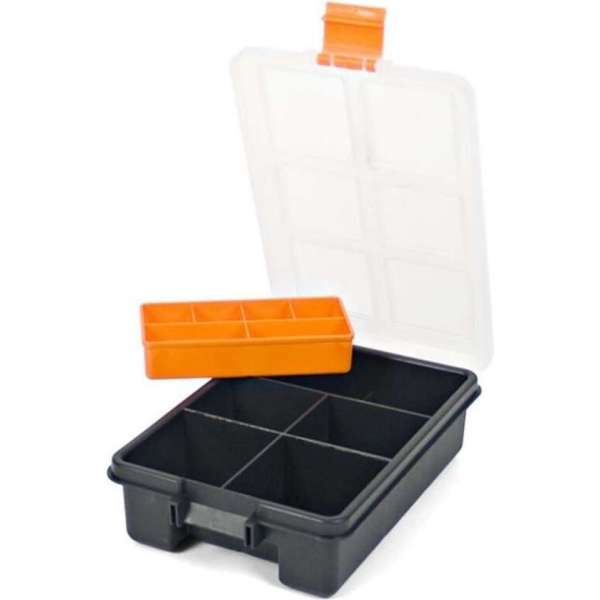 Gerimport Gereedschapskoffer Organizer 23 X 15 X 6 Cm Zwart Gerimport Gereedschapskoffer Organizer 23 X 15 X 6 Cm Zwart
