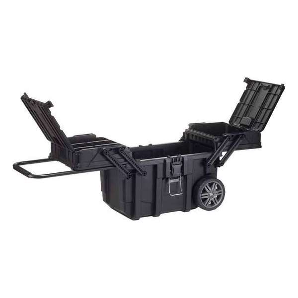 Keter Mobiele Job - Gereedschapskist - Zwart - Met Wielen - 64.6x37.7xh41cm En Yourkitchen E-kookboek - Heerlijke Smulrecepten Keter Mobiele Job - Gereedschapskist - Zwart - Met Wielen - 64.6x37.7xh41cm En Yourkitchen E-kookboek - Heerlijke Smulrecepten