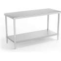 Royal Catering Roestvrij stalen werktafel - 150 x 60 cm - 230 kg laadvermogen