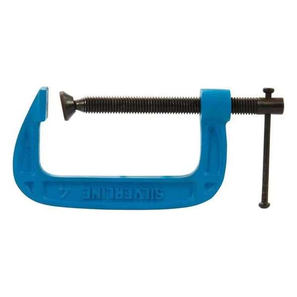 Silverline G-klem - Platenklem - Light-Duty - 100 mm. Silverline G-klem - Platenklem - Light-Duty - 100 mm.