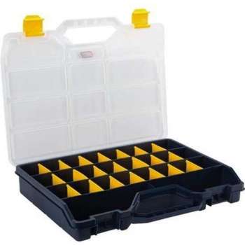 Sorteerkoffer - 460 x 350 x 81 mm - 21 uitneembare verdeelvakken - Tayg