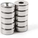 magneet ring 12*5  verzonken gat 4 mm 25 stuks magneetringen