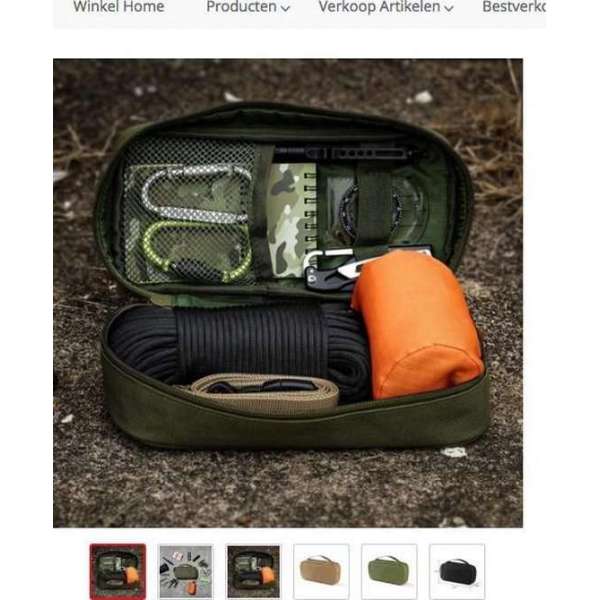 Outdoor Draagbare Opbergtas / Gereedschapstas Ehbo-Kit Kit Camping Outdoor Draagbare Opbergtas / Gereedschapstas Ehbo-Kit Kit Camping