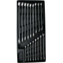 Hofftech Gevulde Gereedschapswagen-Tray Ring- Steeksleutelset (17 Delig)