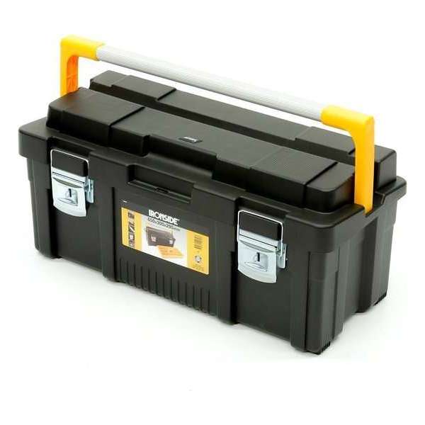 Ironside Gereedschapskoffer - 65x30x30cm - Zwart - 1stuks Ironside Gereedschapskoffer - 65x30x30cm - Zwart - 1stuks
