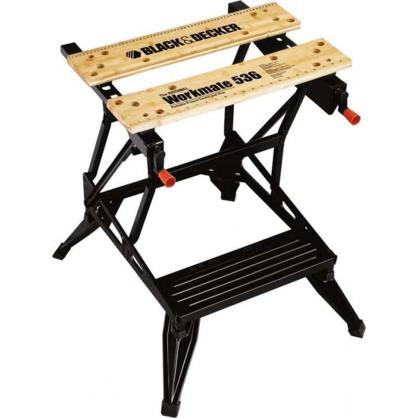 BLACK+DECKER WM536 Workmate/werkbank - opvouwbaar - tot 250kg BLACK+DECKER WM536 Workmate/werkbank - opvouwbaar - tot 250kg
