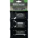 StealthMounts BM-FT18-BLK-6 Accuhouder voor Festool 18V - Zwart - 6-pack