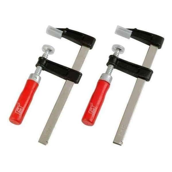 MEISTER Set van 2 klemmen 250x50mm MEISTER Set van 2 klemmen 250x50mm