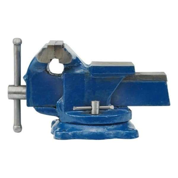 VOREL Bankschroef Draaivoet 125 mm 36038 VOREL Bankschroef Draaivoet 125 mm 36038