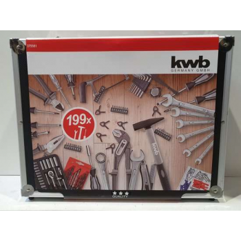 KWB Gereedschapskoffer 199-delig