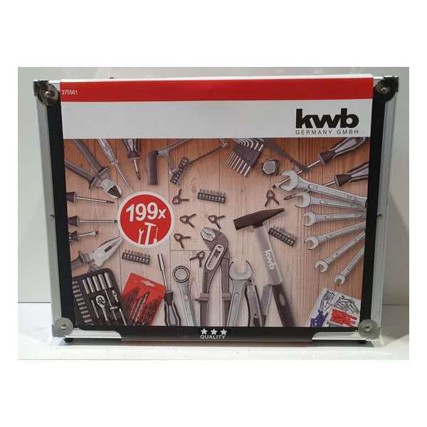 KWB Gereedschapskoffer 199-delig KWB Gereedschapskoffer 199-delig