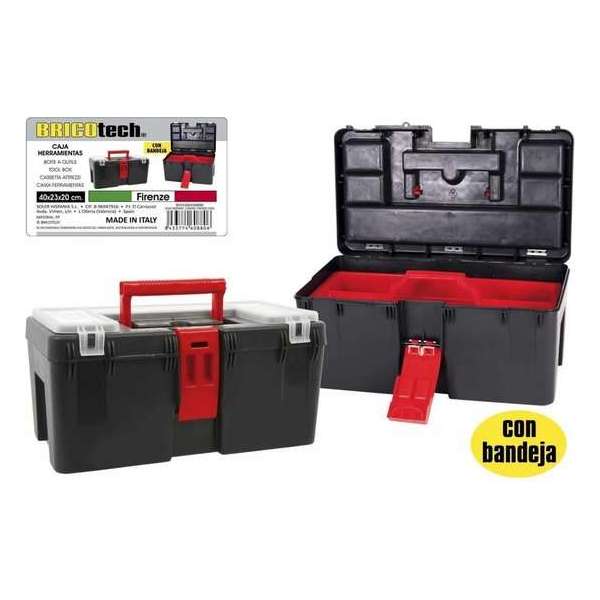 Brico Tech gereedschapkoffer 40x24,5x18 cm Brico Tech gereedschapkoffer 40x24,5x18 cm