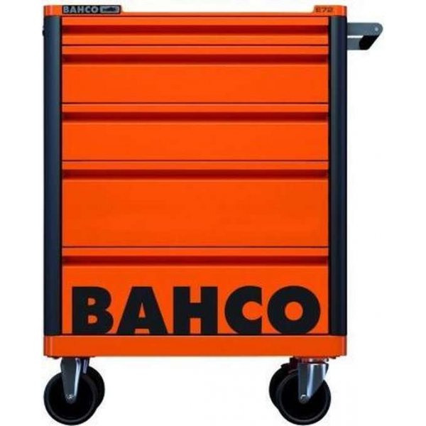 Bahco 1472K5 E72 Storage HUB Gereedschapswagen - 5 lades - Oranje Bahco 1472K5 E72 Storage HUB Gereedschapswagen - 5 lades - Oranje
