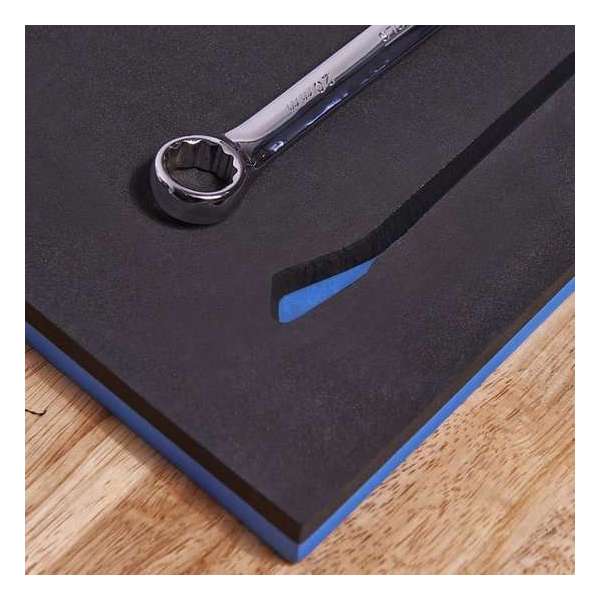 Datona® Foam inlay (52 x 52 cm) - 10 stuks - Zwart Datona® Foam inlay (52 x 52 cm) - 10 stuks - Zwart