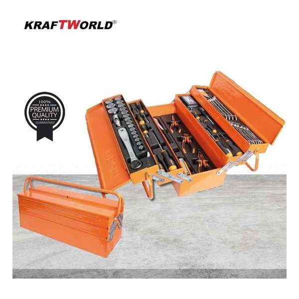 Kraft World | Gereedschapskist – Gevuld Kraft World | Gereedschapskist – Gevuld