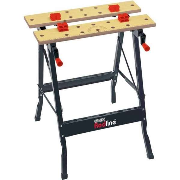 Draper Tools Opvouwbare werkbank zwart 68027 Draper Tools Opvouwbare werkbank zwart 68027