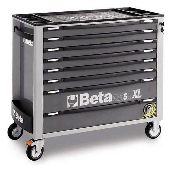 Beta gereedschapswagen C24SA met XL7 laden - grijs Beta gereedschapswagen C24SA met XL7 laden - grijs