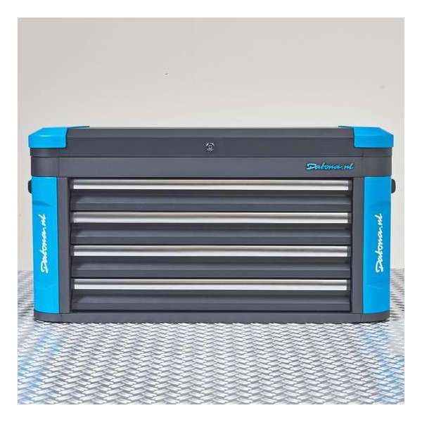 Datona® Gereedschapskist XL - Premium serie - Mat Zwart Datona® Gereedschapskist XL - Premium serie - Mat Zwart
