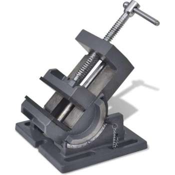 vidaXL Bankschroef kantelbaar handmatig 110 mm