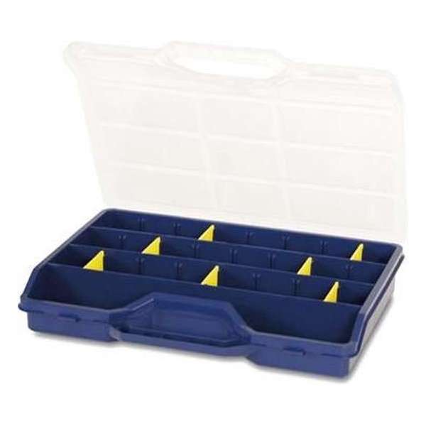 Sorteerkoffer - 312 x 238 x 51 mm - 21 uitneembare verdeelvakken - Tayg Sorteerkoffer - 312 x 238 x 51 mm - 21 uitneembare verdeelvakken - Tayg