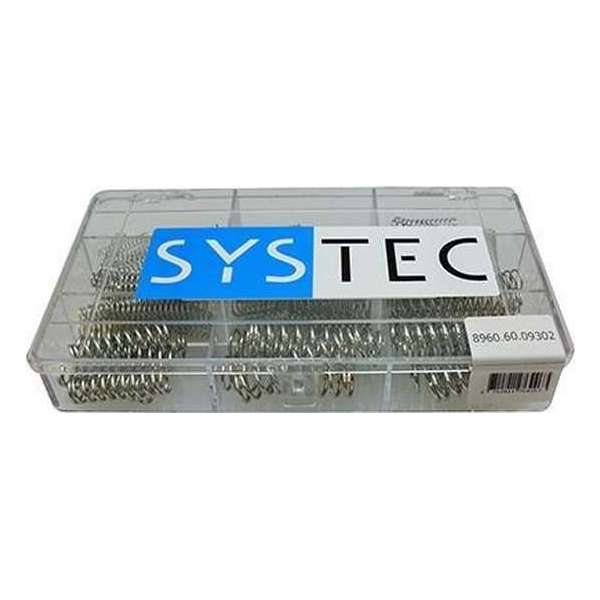 Systec assortimentsdoos 9-vaks drukveer verzinkt Systec assortimentsdoos 9-vaks drukveer verzinkt