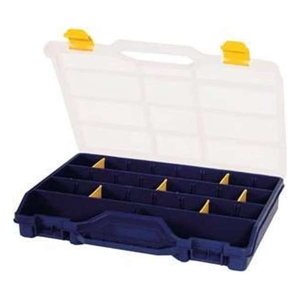 Sorteerkoffer - 378 x 290 x 61 mm - 21 uitneembare verdeelvakken - Tayg Sorteerkoffer - 378 x 290 x 61 mm - 21 uitneembare verdeelvakken - Tayg