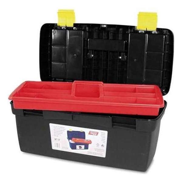 TAYG - GEREEDSCHAPSKOFFER - 580 x 290 x 290 mm - MET INLEGBAK TAYG - GEREEDSCHAPSKOFFER - 580 x 290 x 290 mm - MET INLEGBAK